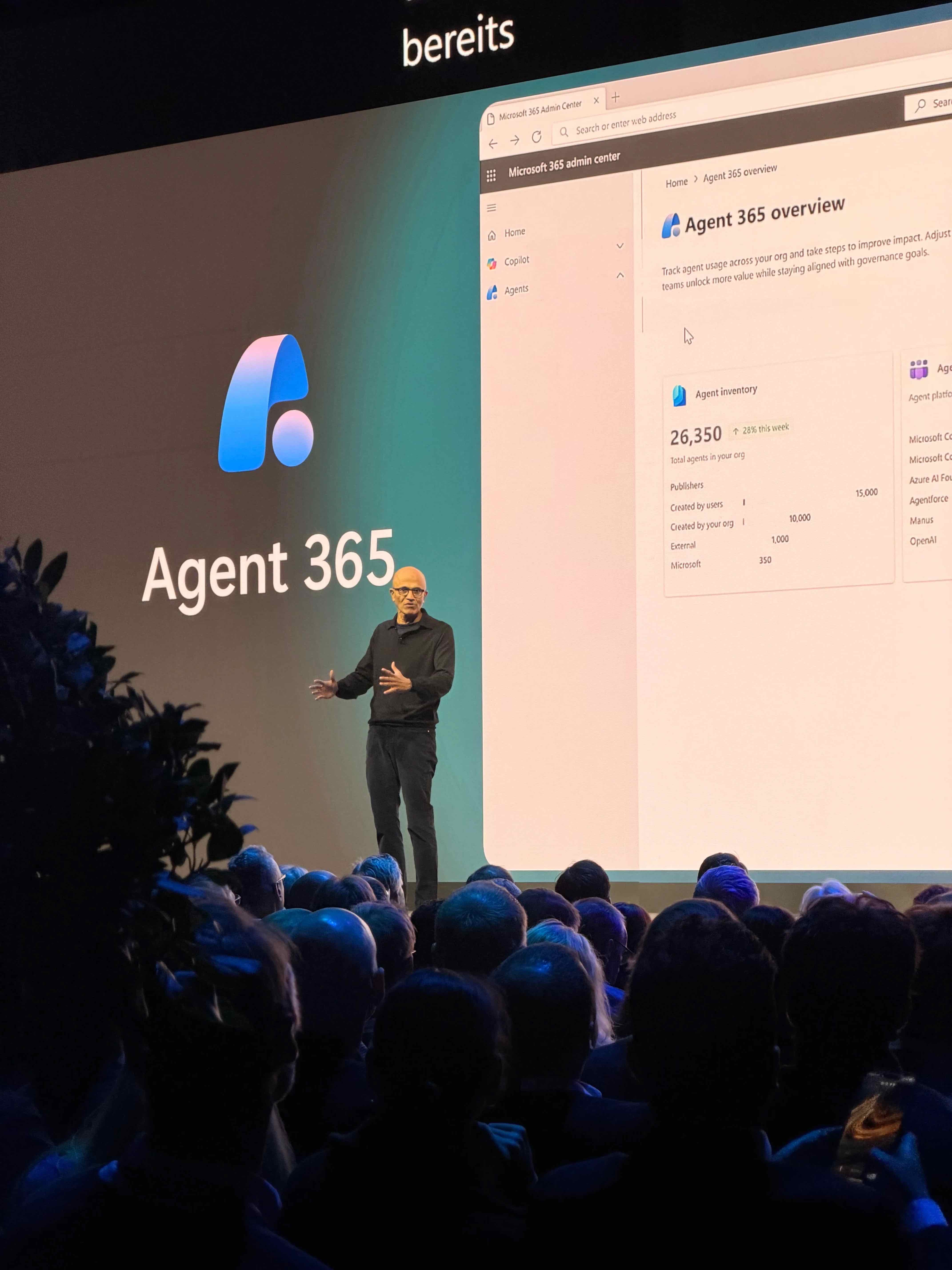 Security and compliance session covering Microsoft Agent 365 at Microsoft AI Tour Munich 2026